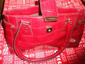 dark red purse