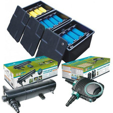 AllPondSolutions Koi Pond Filter Kit 18000L / 36w UV / AQUAECO-10000 Kit