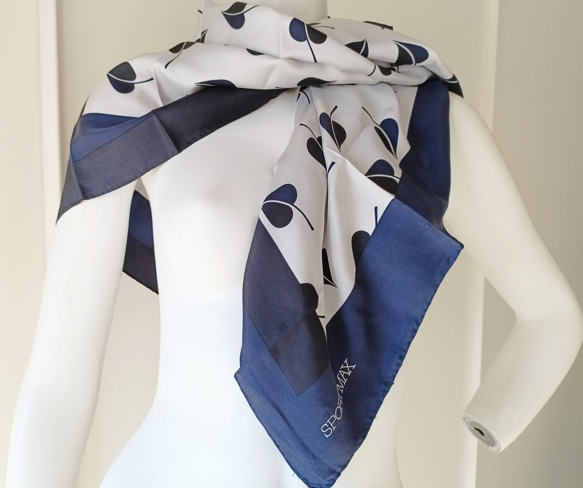 Scarf Foulard Seta Bianco Foulard Seta Fortuna Bianco| Foulard