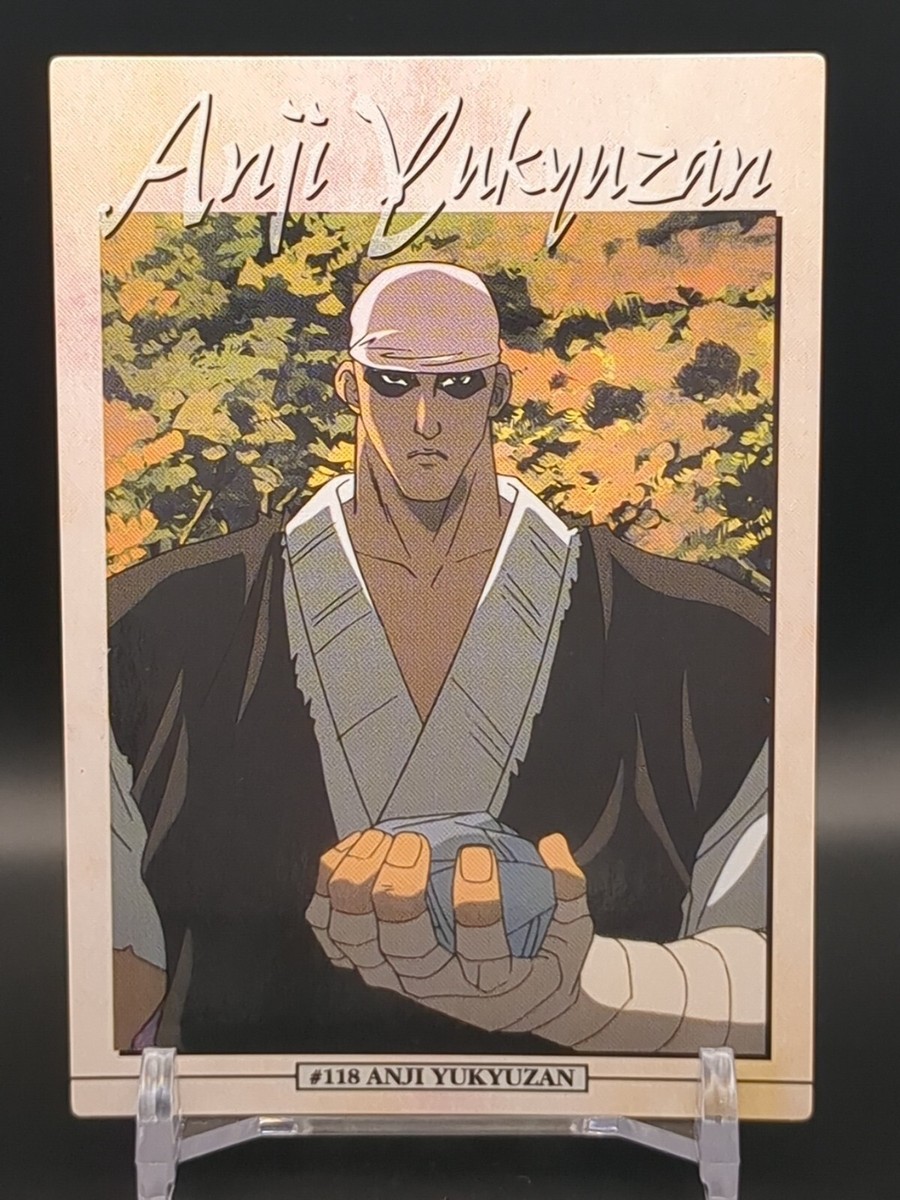 アングラーtatsu Yūkyūzan Anji #118 Rurouni Kenshin Carddass Masters Card 1997