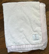 Little Giraffe Luxe Baby Blanket Pink Comfort Soft 28 x 33 Minky Plush