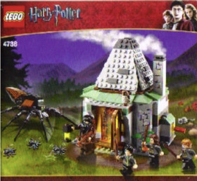 LEGO Harry Potter: Hagrid's Hut (4738) - 100% Complete w/All Minifigs & Manual