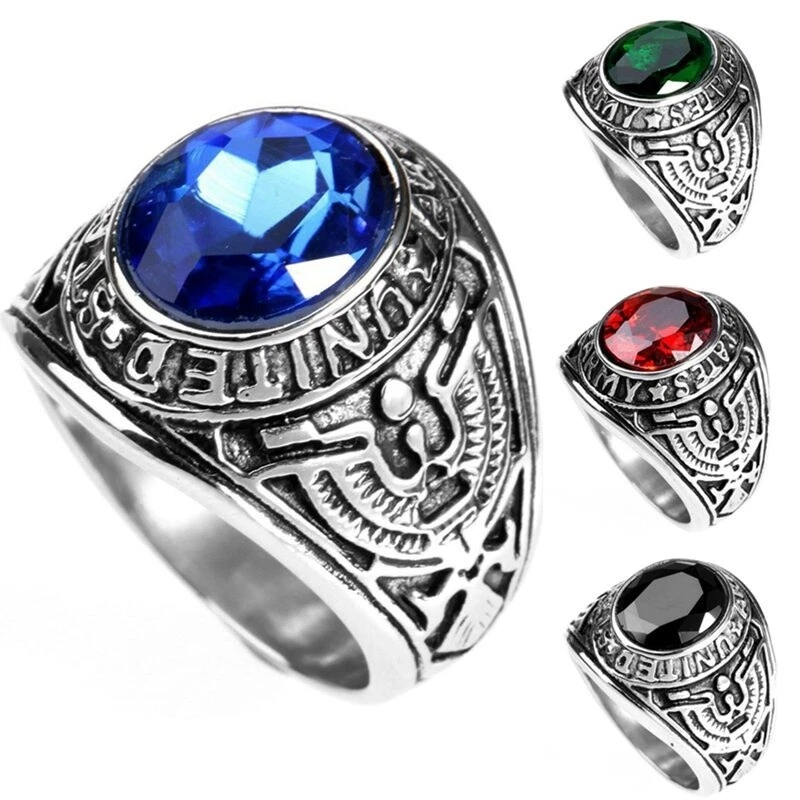 Military jewelry shop rings