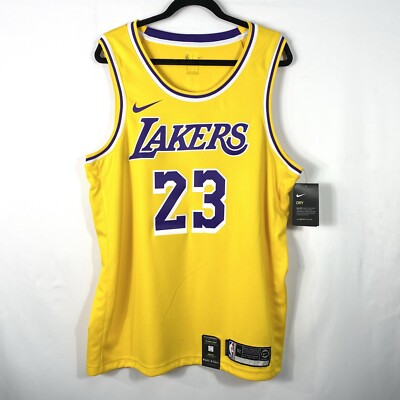 Nike NBA Lakers Jersey LeBron James Icon Edition Swingman AA7099