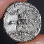 Roman Republic Denarius Ancient Silver Marcius Philippus 113Bc Equestrian Statue