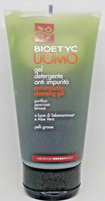 deborah bioetyc Gesichtsreinigungsgel Anti-Unreinheiten mit Aloe Vera Spezial Herren