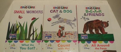 lot of 3 Me Reader The World Of Eric Carle Books