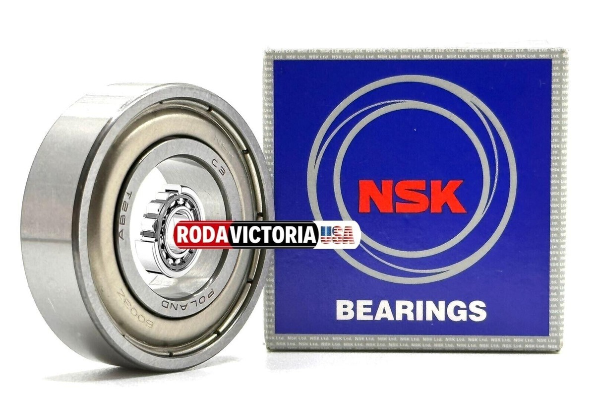 NSK 6003 ZZ C3 DEEP GROOVE BALL BEARING, METAL SHIELDED 17x35x10mm