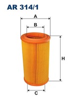 Filtron AR314/1 Luftfilter FüR Berlingo Xsara Peugeot 306 Partner 1.8D 1.9D