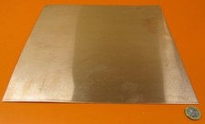 101 Copper Sheet 1/8 to 1/4 Hard .040" Thick x 12.0" Wide x 12.0" Length