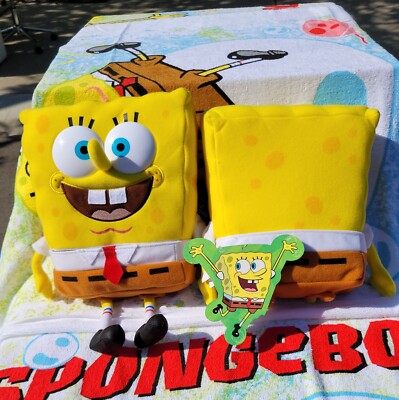 New Old Stock 2000 Large SpongeBob Vintage Viacom 14 Inch Nickelodeon NWT Doll