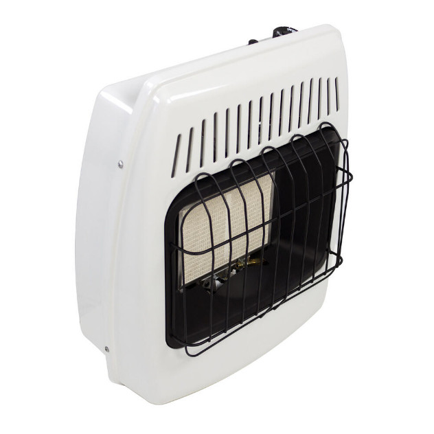 12000 BTU White Dual Fuel Propane Natural Gas Infrared Vent Free Wall Heater  | eBay