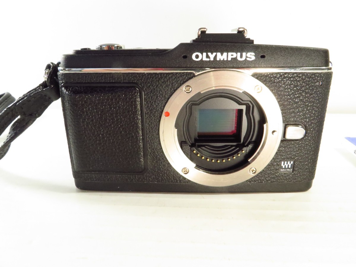 Olympus PEN E-P2 Mirrorless Digital Camera Body w/ Battery - READ 