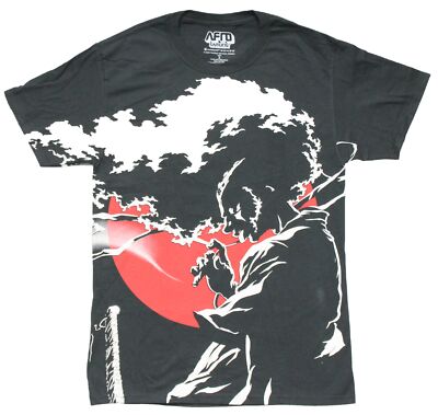 Afro Samurai Graphic New Adult T-Shirt  ''Nothing Personal'' Quote on Back