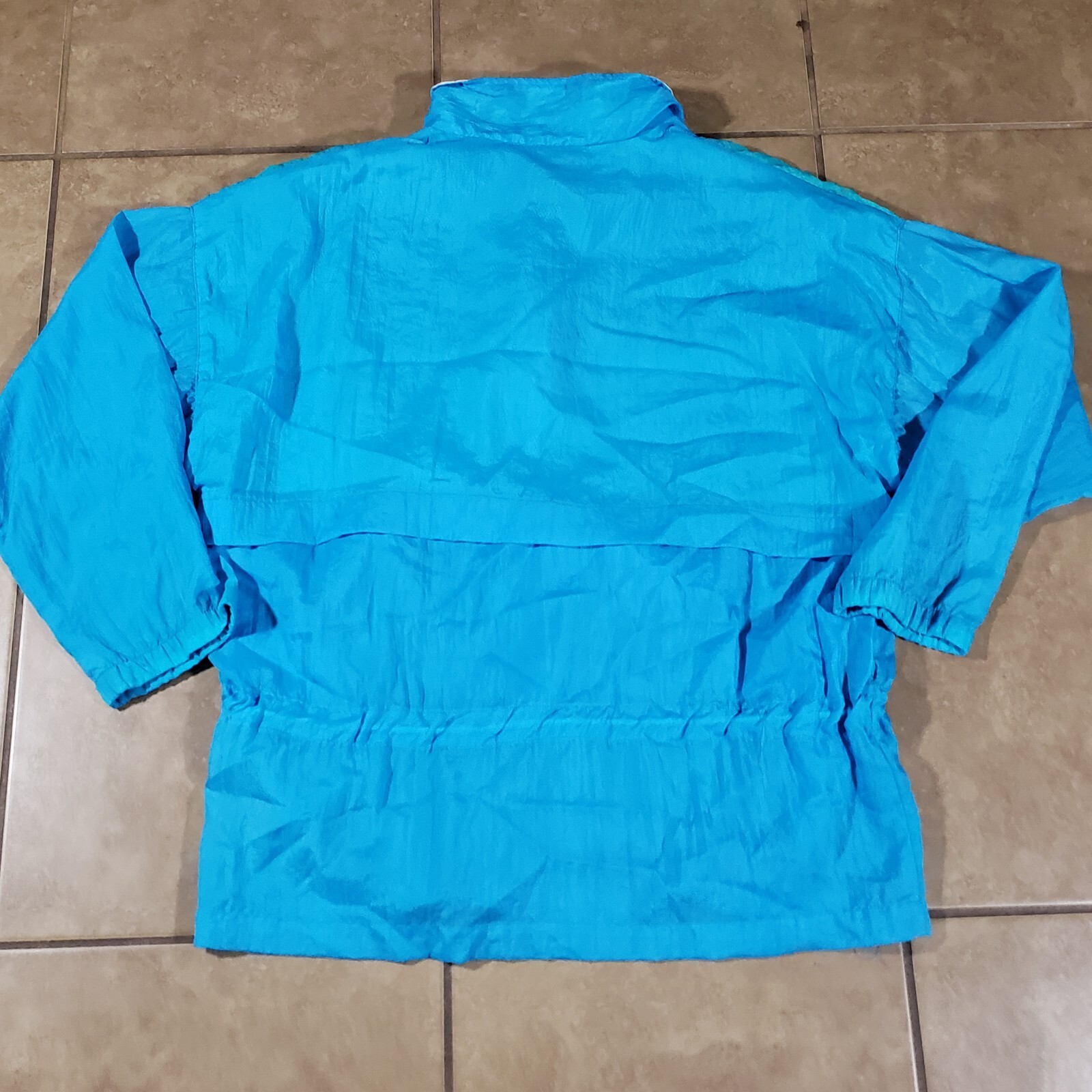 Basic Gear Medium Womans Windbreaker vintage Blue - image 7