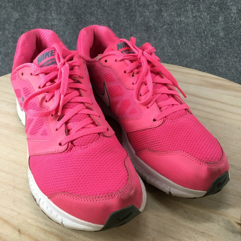 Nike Shoes Womens 10 Downshifter 6 Running Sneakers Pink Round Toe 684765-601 - Image 3 of 4