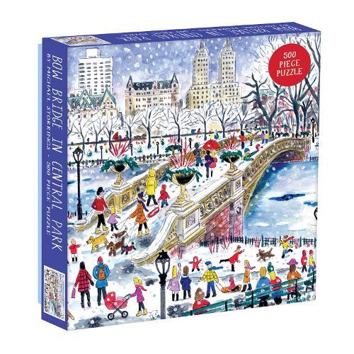 Michael Storrings Bow Bridge In Central Park 500 Piece (board Game)