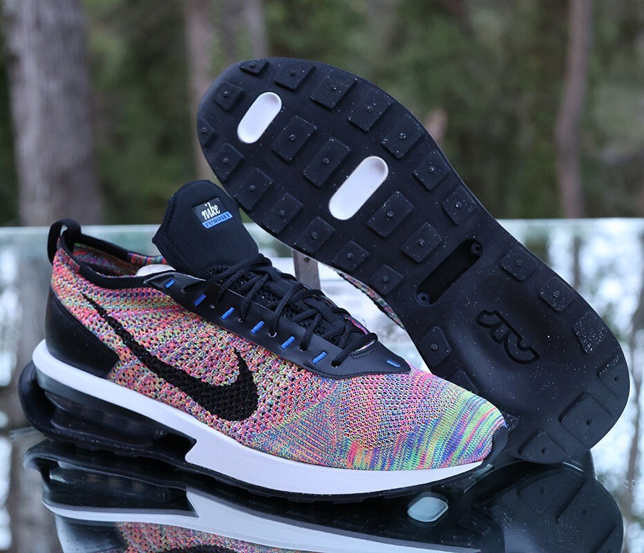 靴 NIKE FLYKNIT RACER BLACKOUT 27cm Nike Flyknit Racer Air Max Triple Black Running Shoes