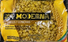La Moderna Shells Pasta Noodles Durum Wheat Macaroni 7 Oz Bag - NEW