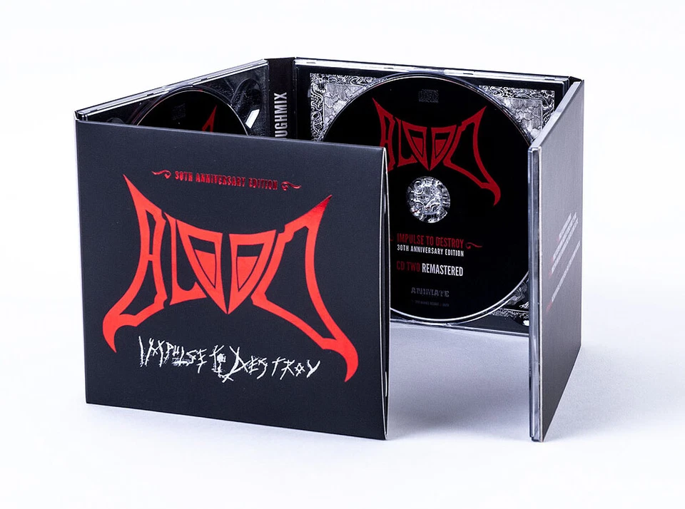 Blood - impulse to destroy - 30th anniversary (Digi 3-CD) + 30 BONUS TRACKS, NEW - Bild 2 von 4