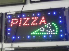 PIZZA LED Sign 19"x 10"