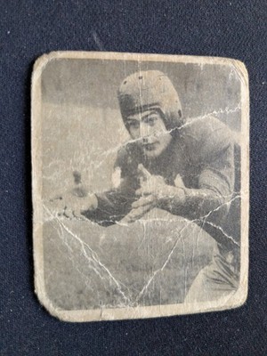 1948 Bowman Football Card # 61 Alex Wojciechowicz R HOF - Philadelphia Eagles (P