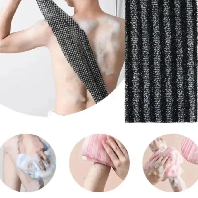 4 stuks Blissal - Blissal exfoliërende douchehanddoek, Blissal