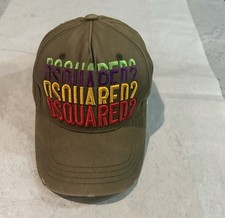 AUTHENTIC DSQUARED2DISTRESSEDembroidered logo cap born in Canada 1964