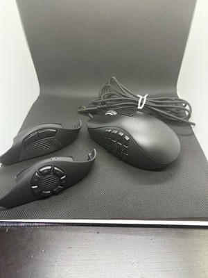 Razer Naga Trinity Wired USB Optical Gaming Mouse 16-Button 16000 DPI Black