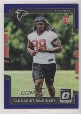 2017 Donruss Optic Rookies Purple Prizm 41/50 Takkarist McKinley #150 2r8