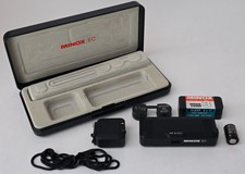MINT Vintage MINOX EC Subminiature Spy Camera Set W/Flash Holder