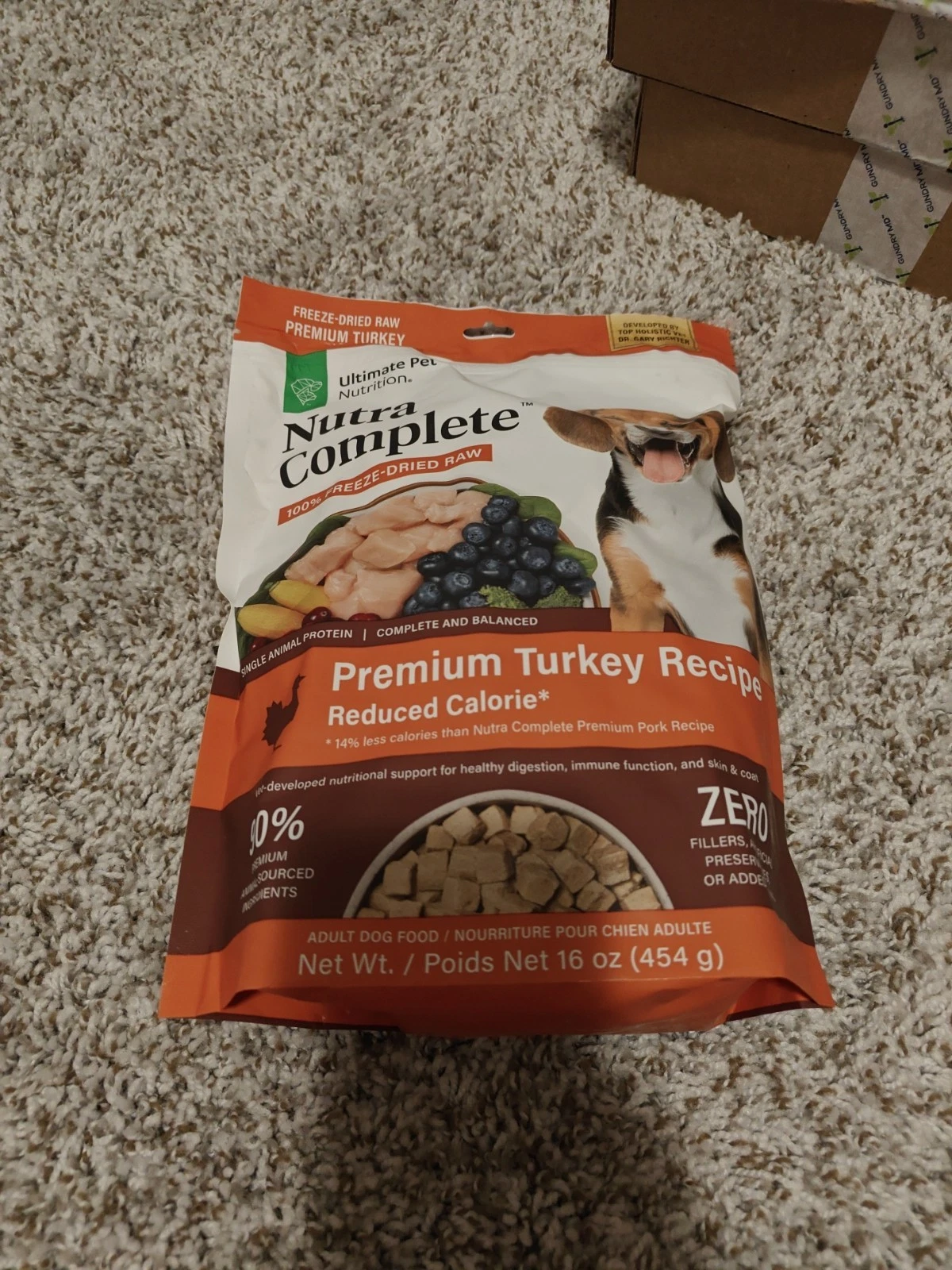 Ultimate Pet Nutrition Nutra Complete Freeze Dried Raw Dog Food Turkey Adult
Opens in a new window o