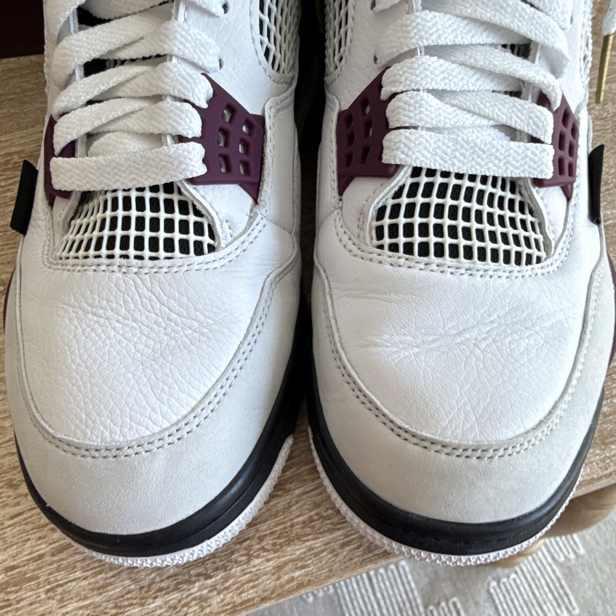 Jordan Air Jordan 4 Paris Saint-Germain PSG White/Black/Burgundy