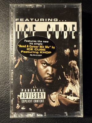 Featuring Ice Cube by Ice Cube Cassette RARE  NEW SEALED W/ HYPE STICKER