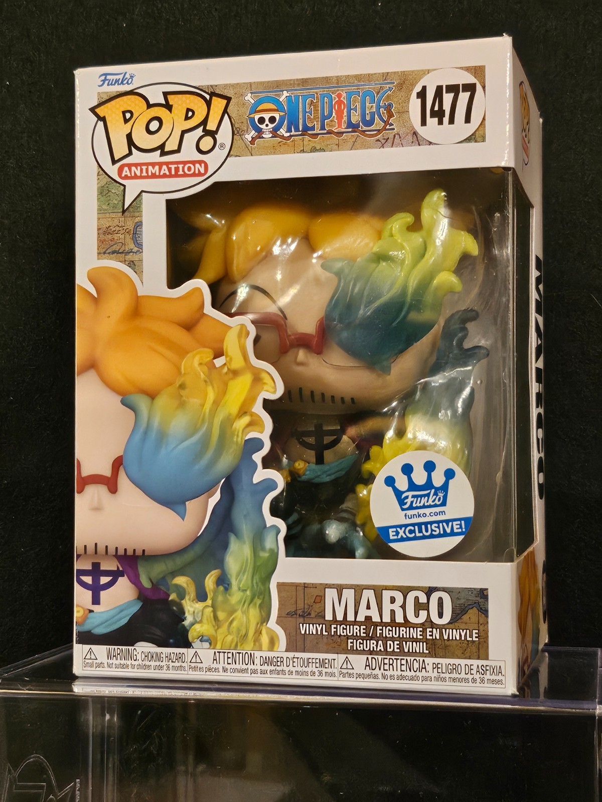 Funko Pop! One Piece - 1477 Marco - Funko.com Exclusivo 2023 Lanzamiento