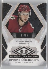 2019-20 Upper Deck Black Diamond Rookie Relics Double 63/99 Barrett Hayton 0d4j