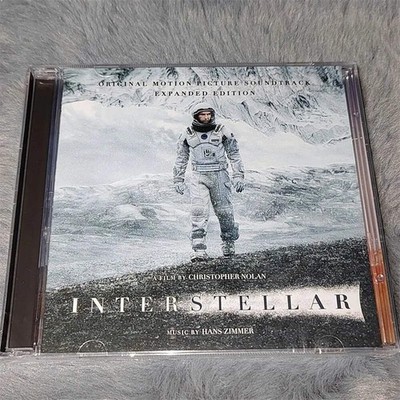 Interstellar Hans Zimmer Music CD Greatest Hits OST Album 2pcs Compact Disc Cosp