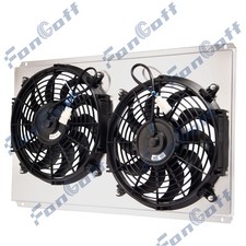 Aluminum Shroud Fan Fit 1996-2005 Chevy Blazer S10 Gmc Jimmy V6 4.3l New