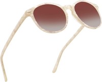 Retro Damen Sonnenbrille Polarisierte UV400 Schutz Leichtgewicht Acetat Rahmen