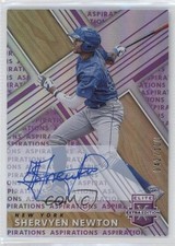 2019 Panini Elite Extra Edition Aspirations Purple /100 Shervyen Newton Auto lz7