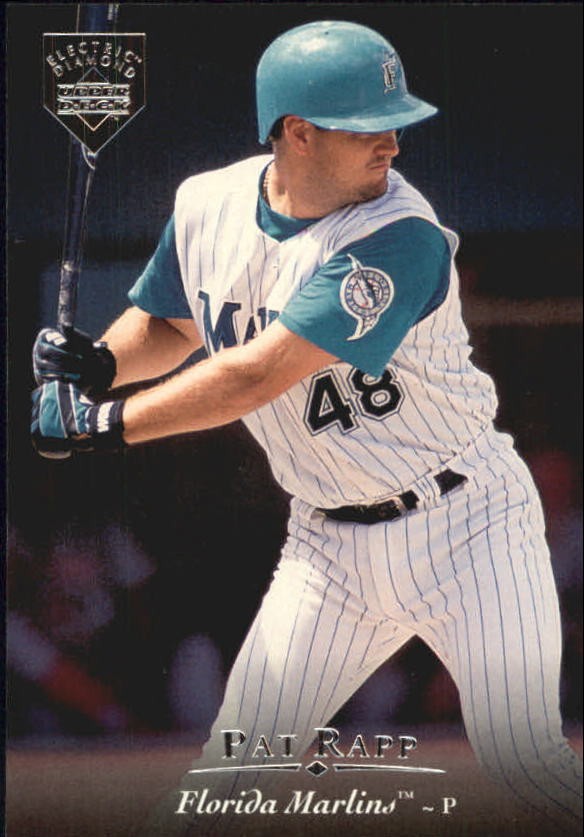 1995 Upper Deck Electric Diamond (silver foil) #356 Pat Rapp - BB