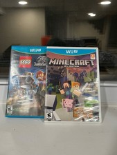 - Wii U Games Bundle - Minecraft and Lego Jurrasic Park - Both Work and Tested -
