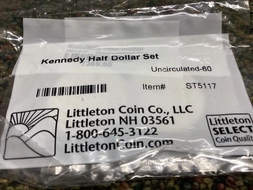 2014 P-D  Kennedy HALF DOLLAR Set Littleton Coin Co Uncirculated