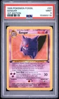 1999 POKEMON FOSSIL 1ST EDITION #20 GENGAR PSA 9