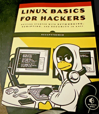 Brand new textbook!!  Linux Basics for Hackers (Covers Kali Linux and Python 3)