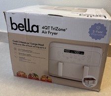 Bella 4qt. TriZone Air Fryer - Oatmilk
