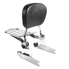 Sissy Bar+Gepäckträger abnehmbar für Harley Davidson Softail -2006 ch C-Ware