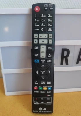 ★ LG akb73275503 BLU-RAY DISC HOME THEATER TV télécommande original - Photo 1/2