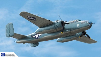 Academy 12334 - 1/48 USMC Pbj-1D B-25 Mitchell - Neu