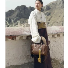 Luxury Leather Tote Bag Large Capacity - Stray Bag Shoulder Crossbody Handbag